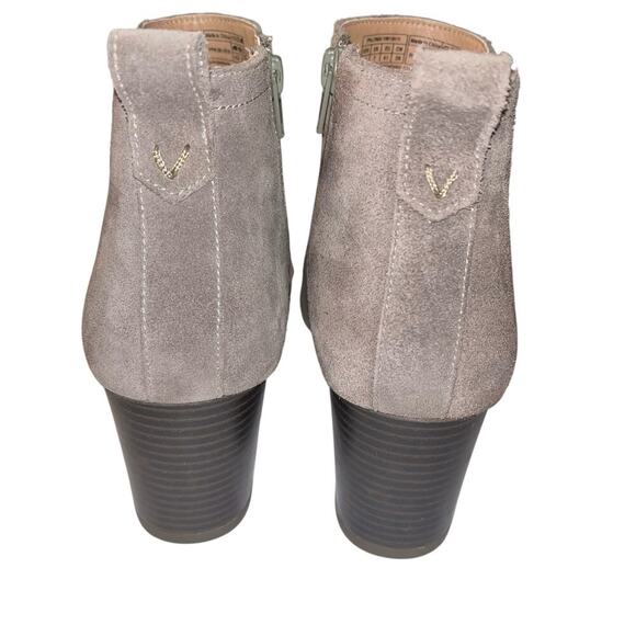 Vionic Paloma Weather Resistant Suede Wedge Beige Booties Size 9 - Picture 3 of 9